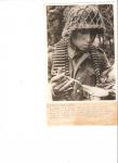 WWII German Press Photo Soldier Eating 