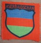 WWII SS Azerbaijan Volunteer Shield