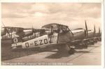 WWII German Photo Postcard Bu 131 Luftwaffe Plane