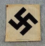 WWII NSDAP Political Armband Swastika Center
