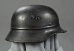 WWII German Beaded Luftschutz M40 Helmet 