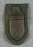 WWII Narvik Campaign Shield Reproduction