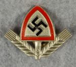 WWII German RAD Cap Insignia Pin