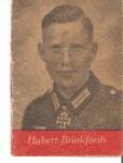 WHW Booklet Hubert Brinkforth Knights Cross
