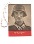WHW Booklet Karl Jurgens Knights Cross