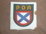 WWII SS POA Volunteer Shield
