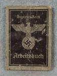 WWII German Arbeitsbuch
