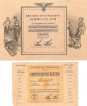 WWII German Reichs Spinnstoff Sammlung Certificate