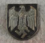 WWII German WH DAK Pith Helmet Shield