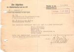 WWII German SD Security Police Document