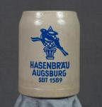 German Hasenbrau Augsburg Beer Mug Stein