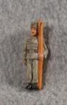 WWII German WHW Porcelain Ski Trooper