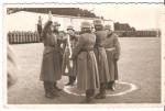 WWII German Soldiers Taking Oath Picture Postcard