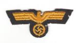 WWII Patch Kriegsmarine Cap Eagle