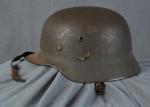 WWII German Single Decal Heer M35 Helmet