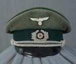 WWII German Administration Officer Visor Cap