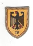 West German Bundeswehr IV Corps Patch