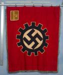 WWII German DAF Labor Front Banner Everswinkel
