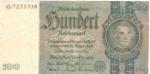 German 100 Mark Reichsbanknote 1935