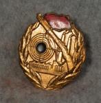 East German DDR Bronze Shooting Award Badge