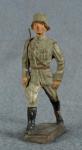 German Toy Marching Officer Soldier Lineol