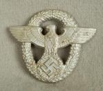 WWII German Police Visor Cap Eagle