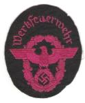 WWII German Fire Police Werkfeuerwehr Patch