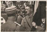 Adolf Hitler Cigarette Album Card  #200