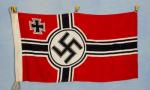 WWII German Kriegsmarine Battle Flag Helmond