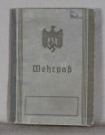 WWII German Wehrpass Document