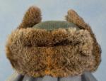 WWII German Army Winter Rabbit Fur Cap 1945