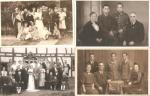 WWII German Studio Picture Postcard Families Lot 8