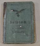 WWII Luftwaffe Soldbuch Flak Helper