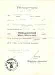 WWII German RAD Reich Labor Service Document