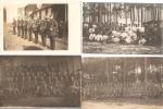 WWI German 8 Picture Postcards Group Unit Photos