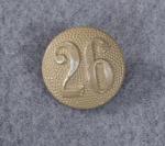 WWII German RZM Shoulder Board Button 26th Company