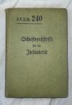 German Manual Infantry Shooting Regulations 1909