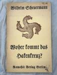 Book Woher kommt das Hakenkreuz Scheuermann 1933 