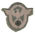 WWII German Bevo Police Sleeve Eagle