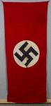 NSDAP Two Sided Vertical Party Banner Flag