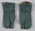 WWII Winter German Police Trigger Mittens Gloves