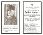 WWII German Death Card Jager