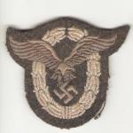 WWII Luftwaffe EM NCO Pilot Cloth Badge
