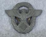 WWII German Police Visor Cap Eagle