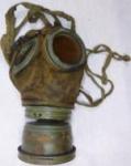 WWI German Gas Mask and Canister
