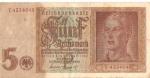German 5 Mark Reichsmark 1942