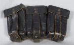 WWII German K98 Three Pocket Ammo Pouch