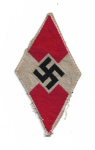 HJ Hitler Youth Sleeve Diamond