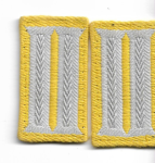 West German Bundeswehr Signals Collar Tabs