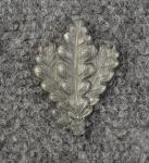 WWII German Mountain Jager Metal Cap Badge 